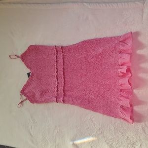 Skies Are Blue Smocked Cami Dress Sz XL